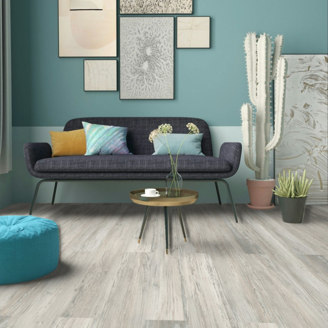 Waterproof Vinyl Plank Flooring Lite145 Parris Island Lite | Vinyl