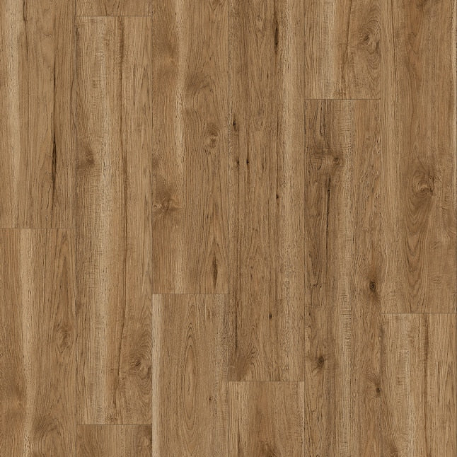 Fairpoint Hickory laminate flooring installed floor view