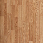 Warm Honey Oak laminate flooring installed pattern