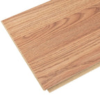 Warm Honey Oak laminate flooring close-up